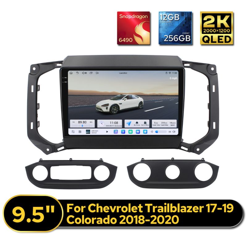 9.5" Custom Car Stereo for Chevrolet Trailblazer 2017-2019 & Colorado 2018-2020