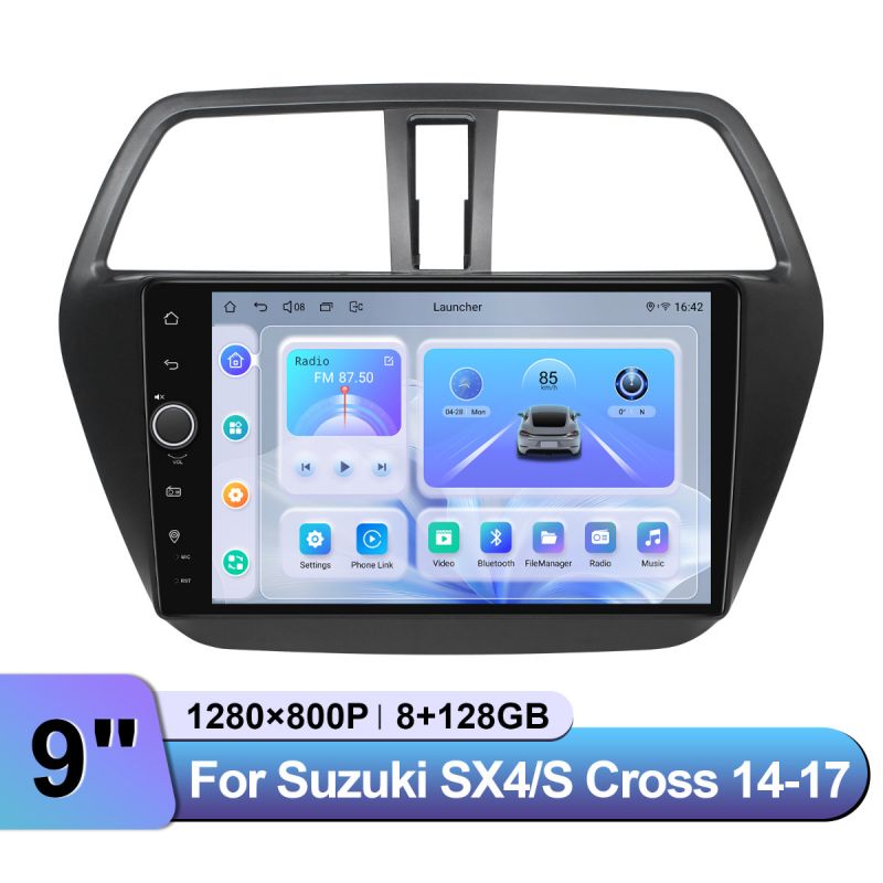 9 Inch Android Radio Multimedia System For Suzuki SX4/S Cross2014-2017
