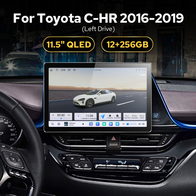 Toyota C-HR head unit upgrade