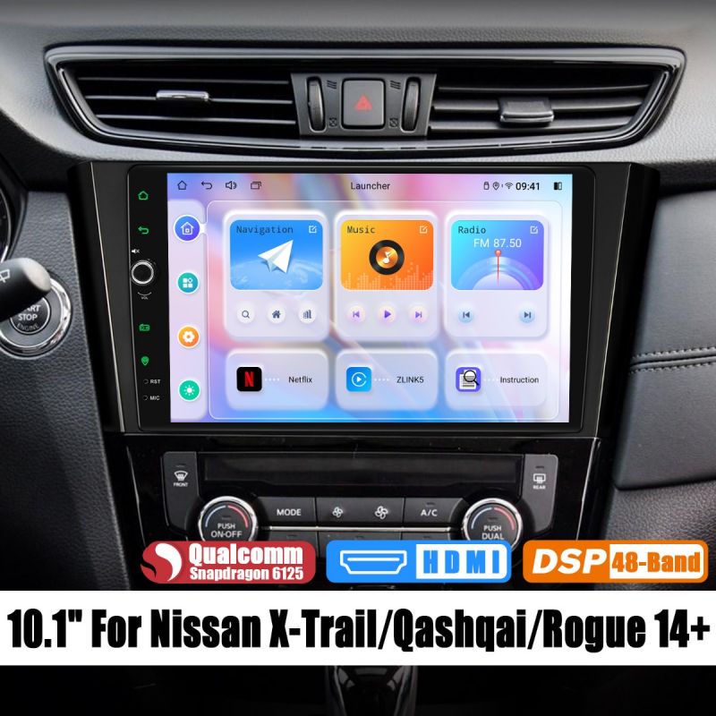 nissan qashqai head unit