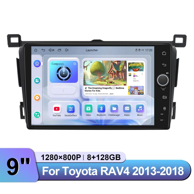 toyota rav4 android head unit