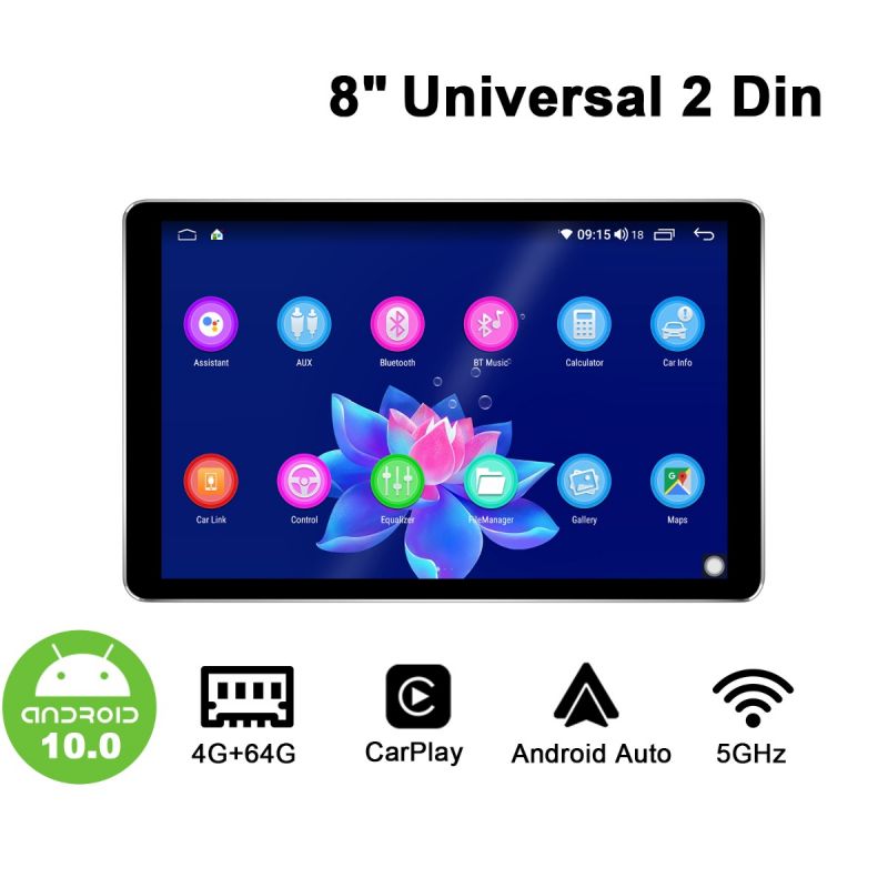 Joying Android 10 version 8Inch Radio 17pcs JY-UQD80N4G