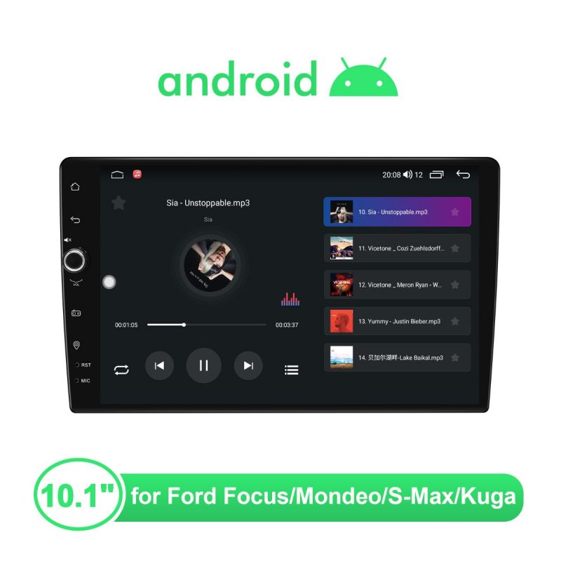 ford focus android 10.0 radio