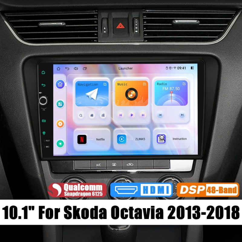 Skoda octavia car sound system