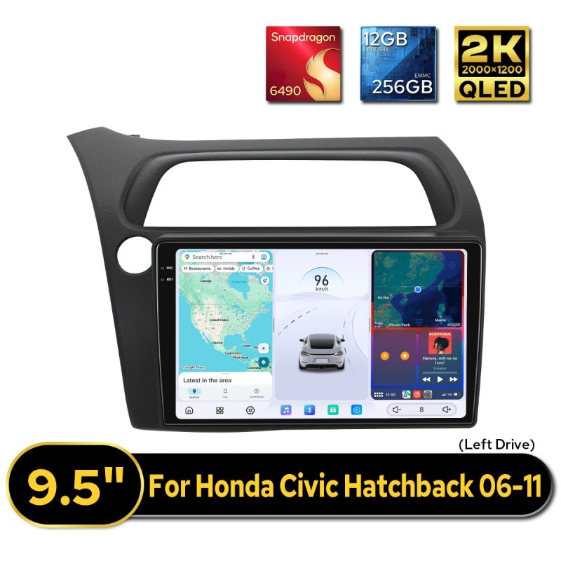 Honda Civic Hatchback Android Autoradio