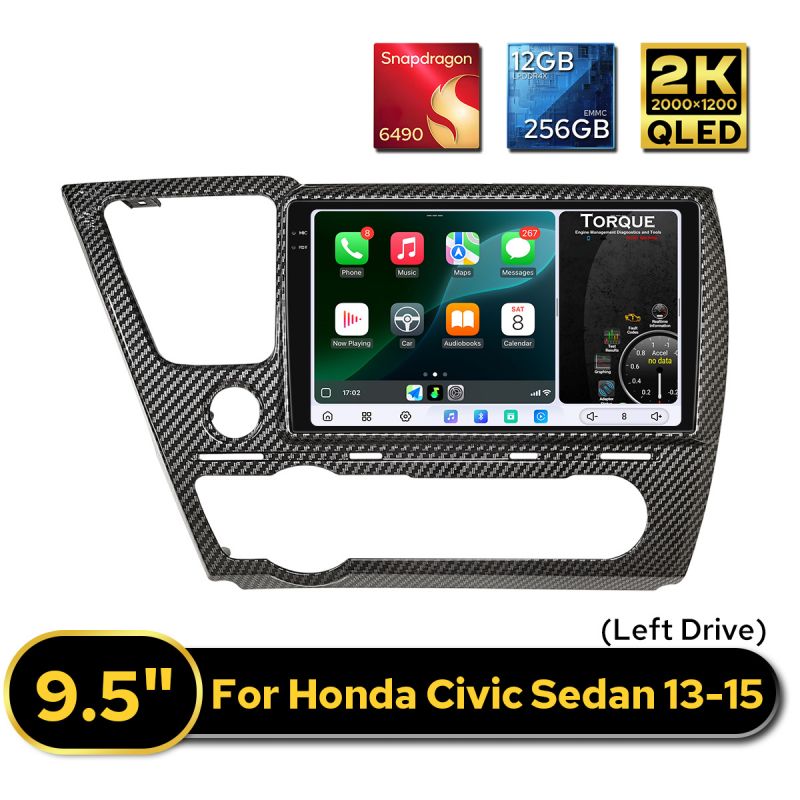 Honda Civic Sedan Car GPS Radio