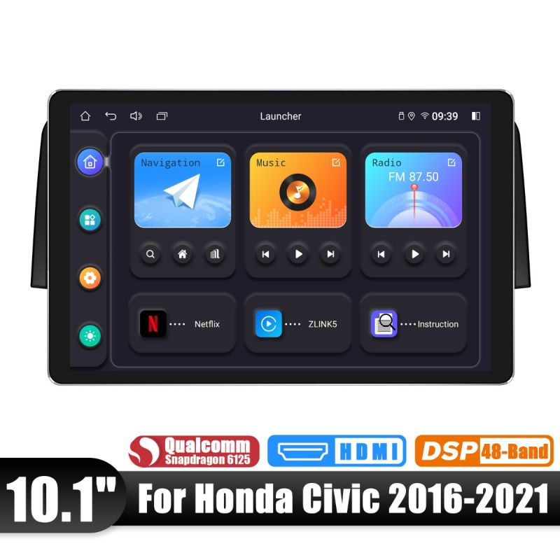 honda civic android autoradio