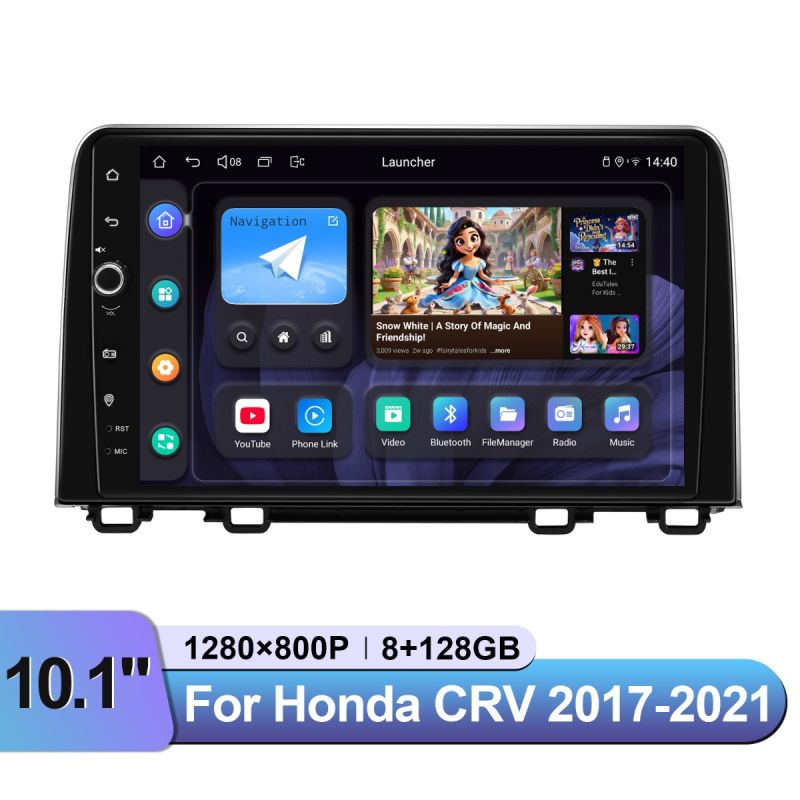 honda crv android auto navigation system