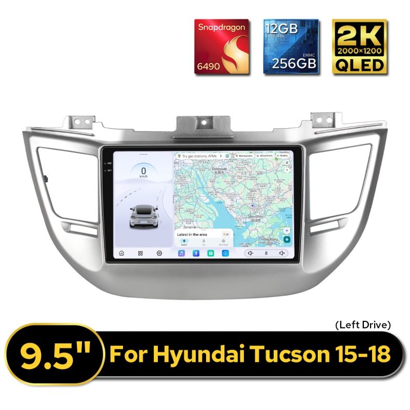 Hyundai Tuscon Carplay radio