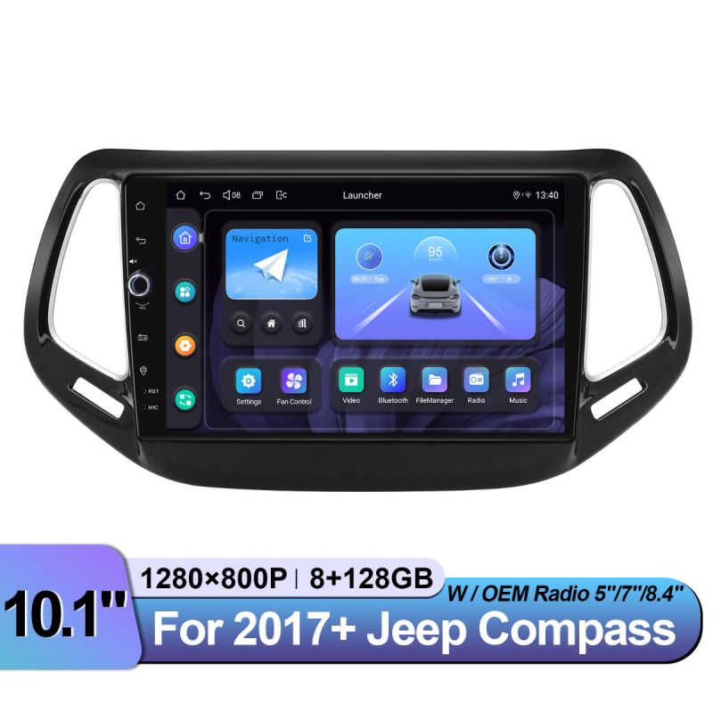 Jeep Compass 2017-2019 Android Head Unit