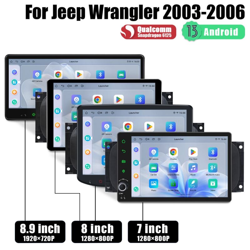 Jeep Wrangle car stereo