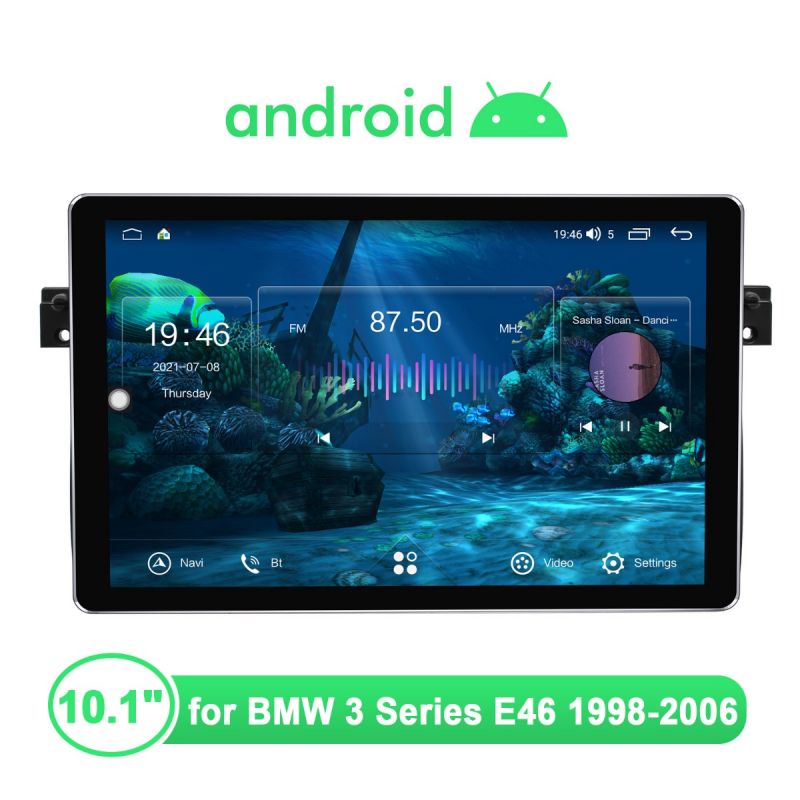 Joying 10.1 Inch BMW E46 1998-2006 Car Stereo Built-in DSP GPS Navigation