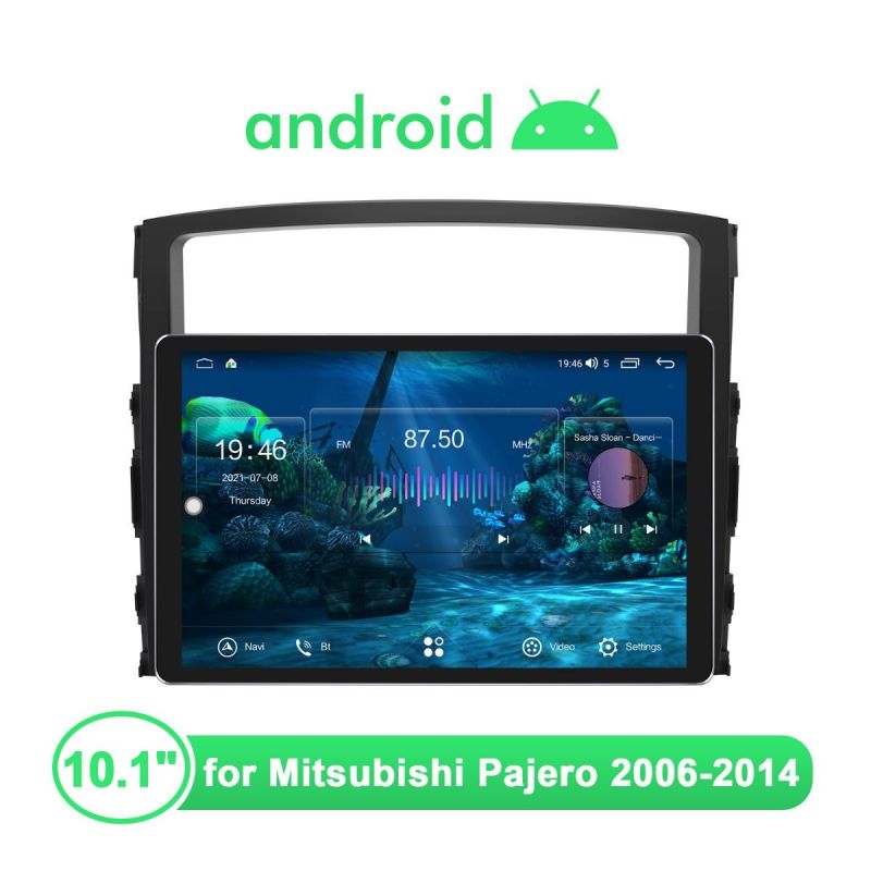 mitsubishi pajero android head unit