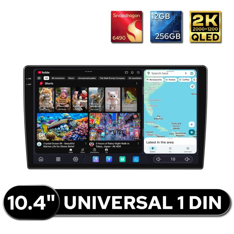 Android Autoradio Single Din