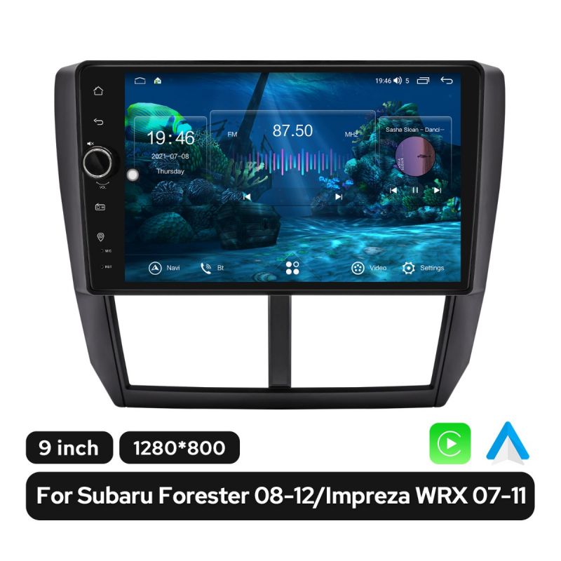 subaru forester aftermarket car radio
