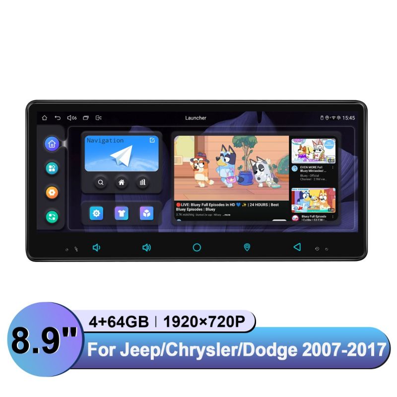 autoradio jeep cherokee
