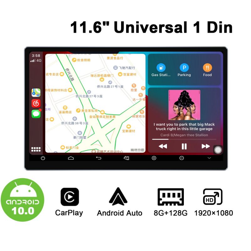 11.6" head unit