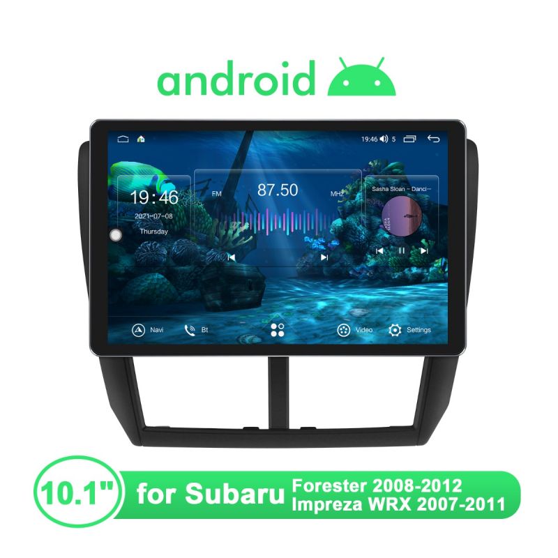 Joying Newly UI Android Car Radio For Subaru Forester 2008-2012 Impreza WRX 2007-2011  