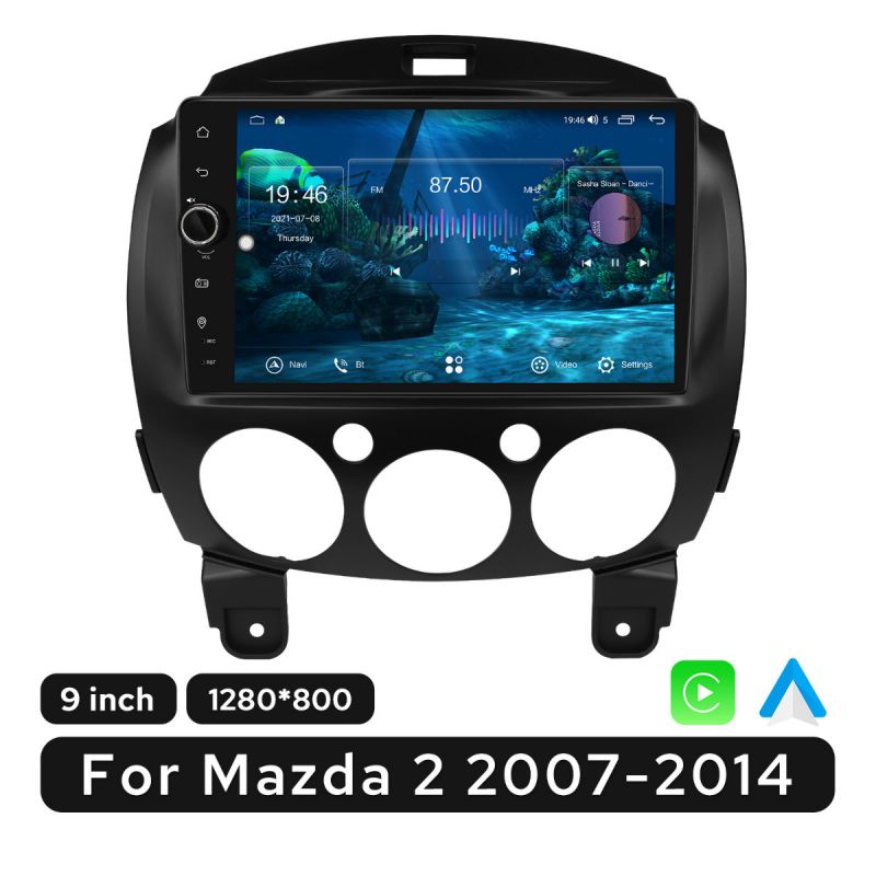 aftermarket mazda 2 car radio