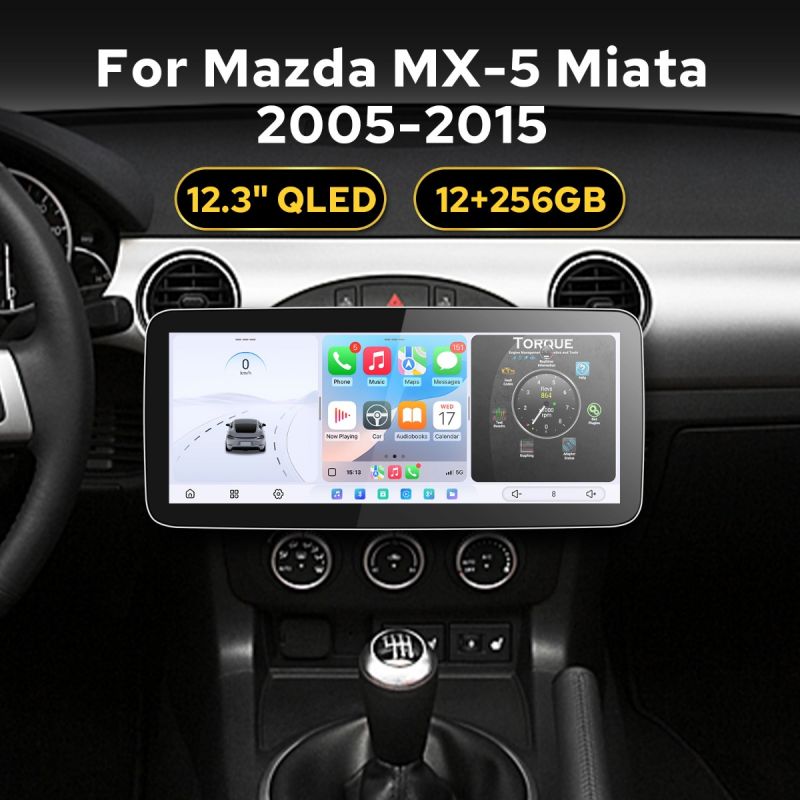 Mazda MX-5 Miata 2005-2015 Android Head Unit