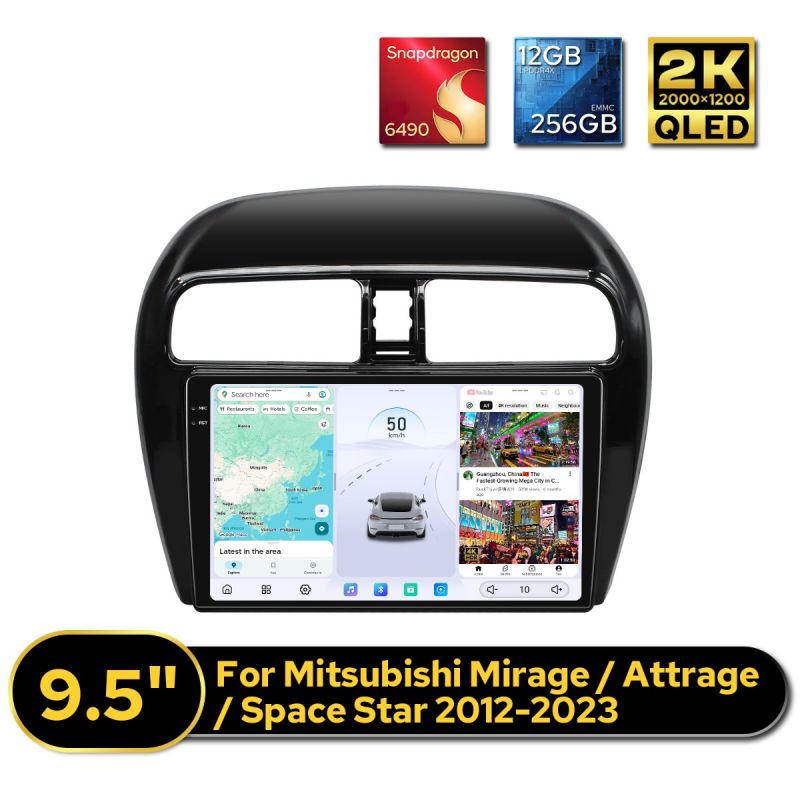 Mitsubishi Mirage Android Radio