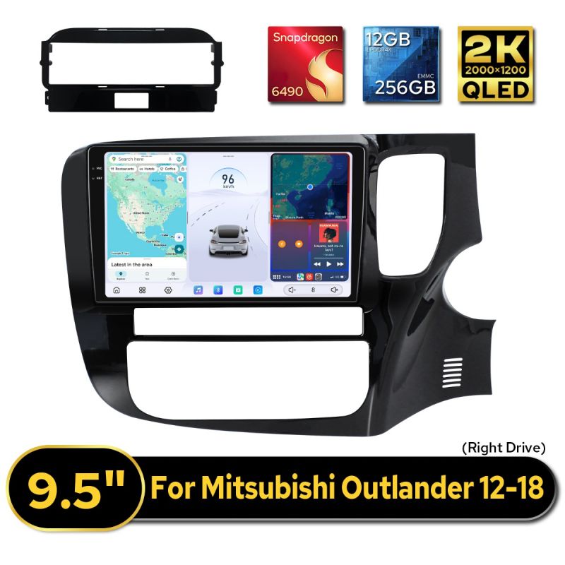 Mitsubishi Outlander Android Car GPS
