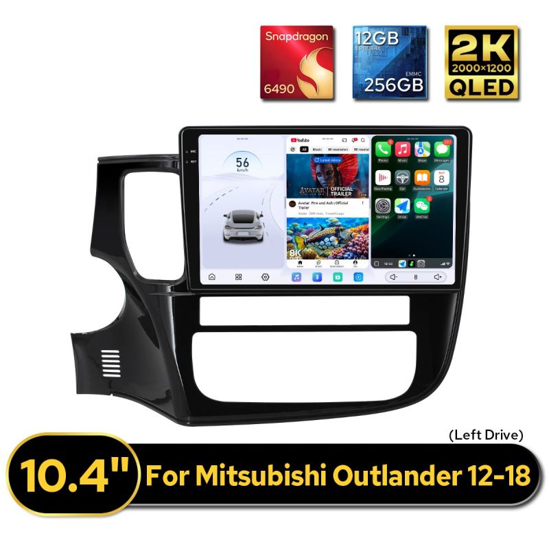 Mitsubishi Outlander Car GPS Navi