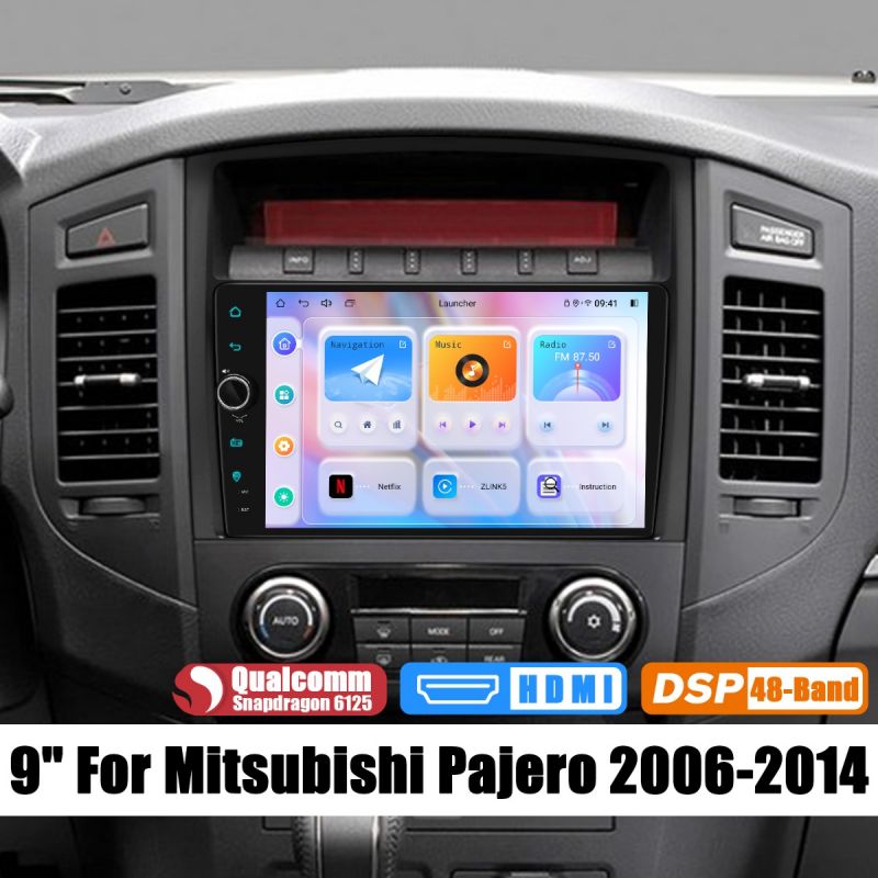 Mitsubishi Pajero auto radio