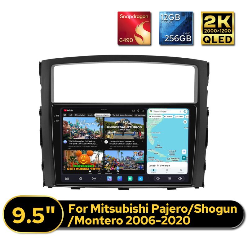 Mitsubishi Pajero 2006-2020 Android Car Stereo