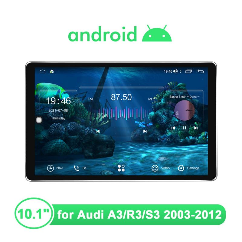 Joying Audi A3/S3 Android 10.0 Car Stereo 4G LTE Head Unit 10.1 inch Screen 4GB/64GB built-in DSP