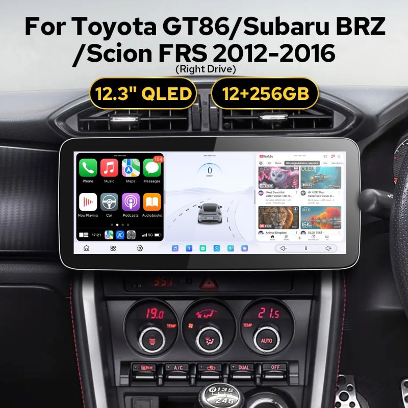 Toyota GT86 Android Radio