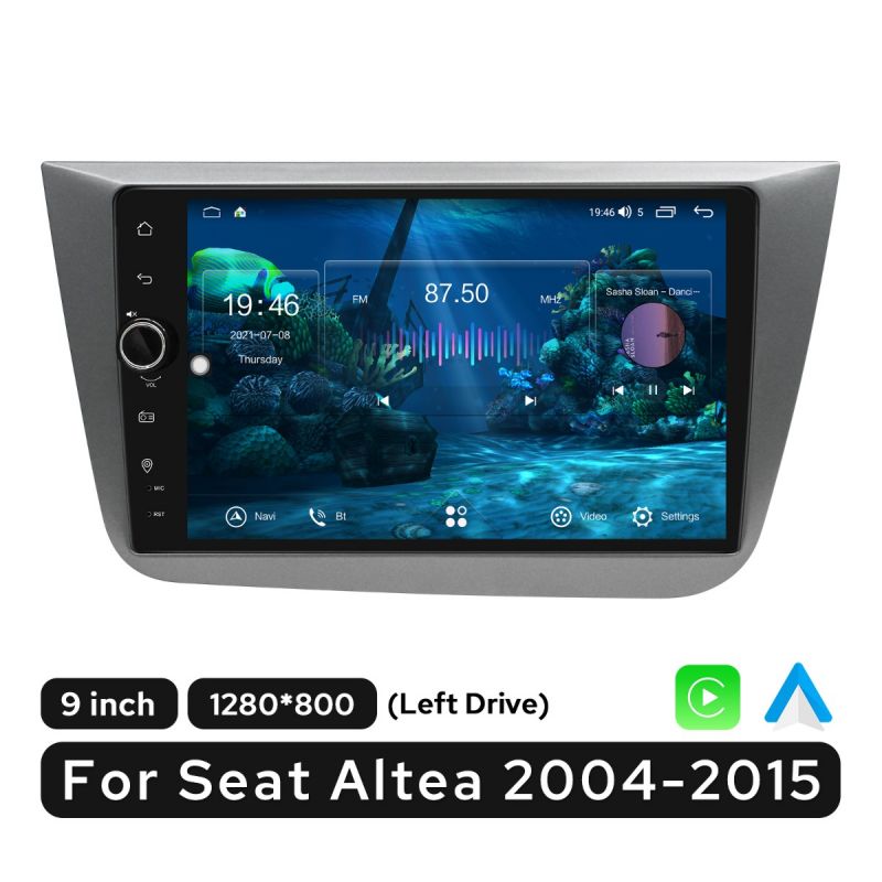 SEAT Altea Android stereo replacement 