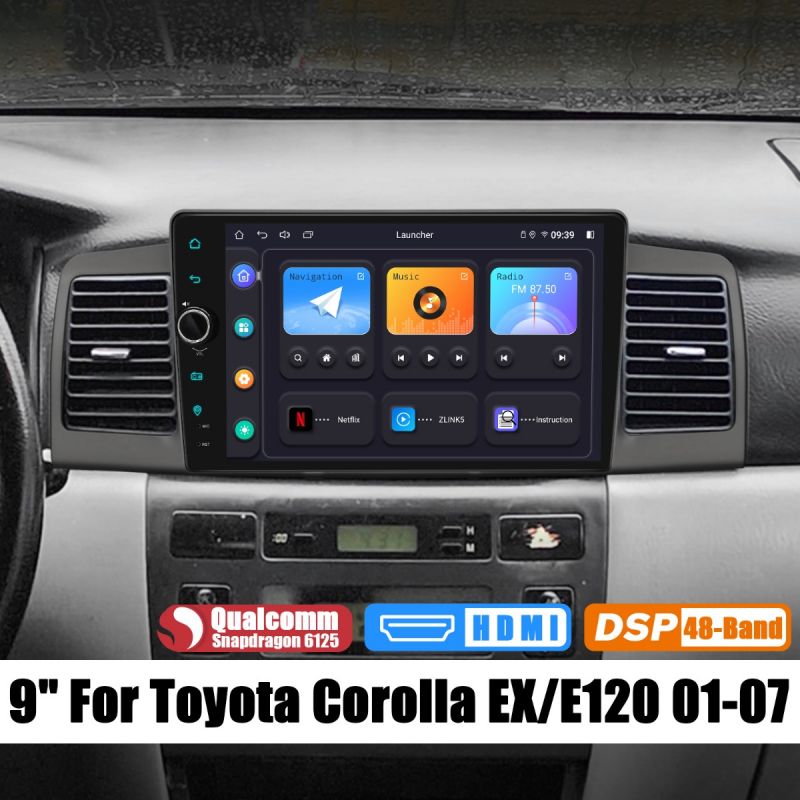 Toyota Corolla EX E120 2001-2007 radio