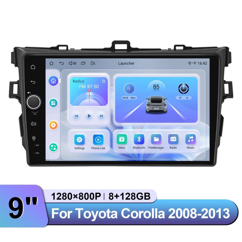 1din autoradio for toyota corolla