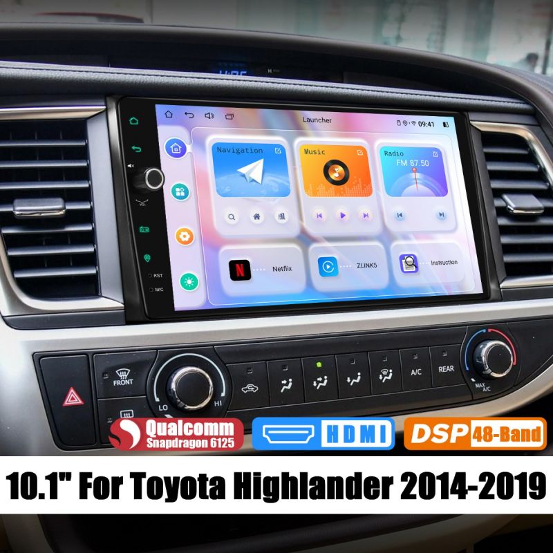 toyota highlander car sound system