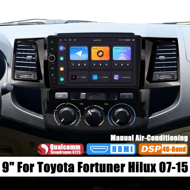 toyota fortuner gps radio