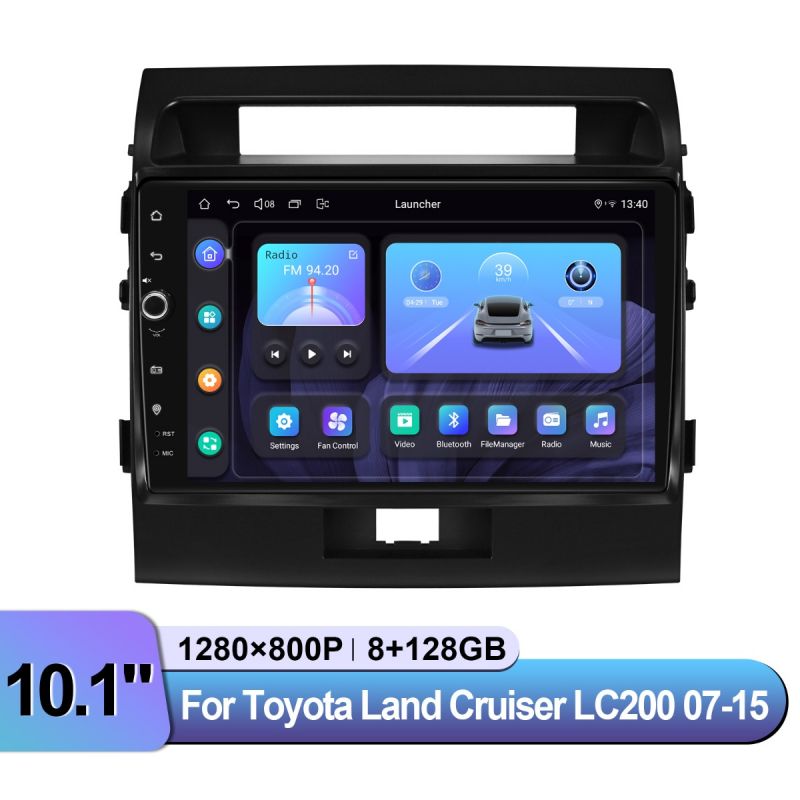toyota LC200 car navigation 