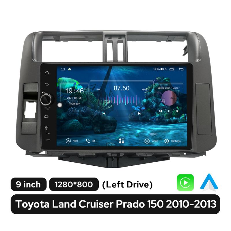 Toyota Land Cruiser Prado 150 android radio
