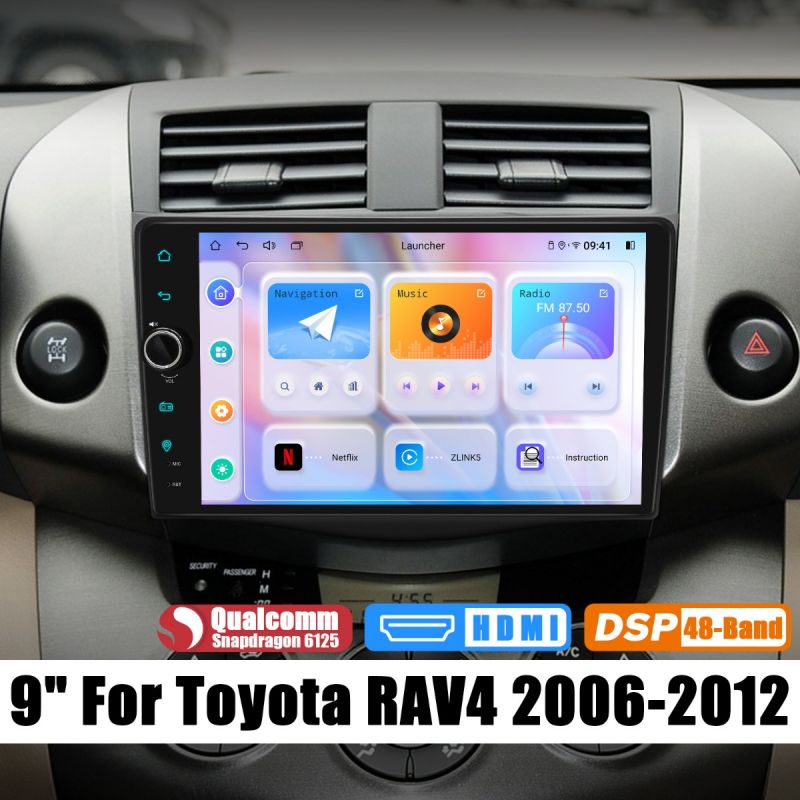 Toyota rav4 car stereo android 10 system