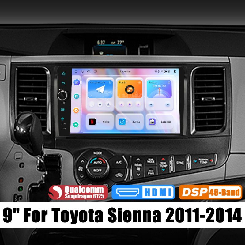 toyota sienna gps radio