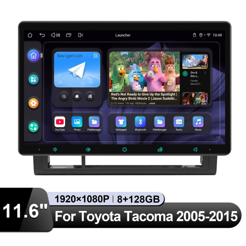 plug and play tacoma autoradio