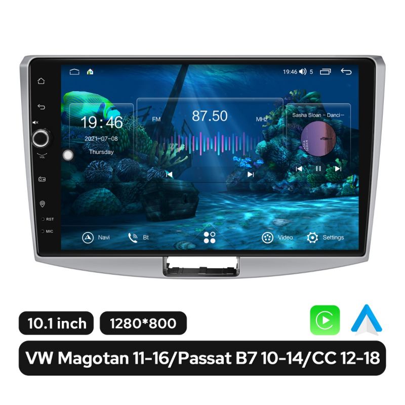 volkswagen magotan android autoradio