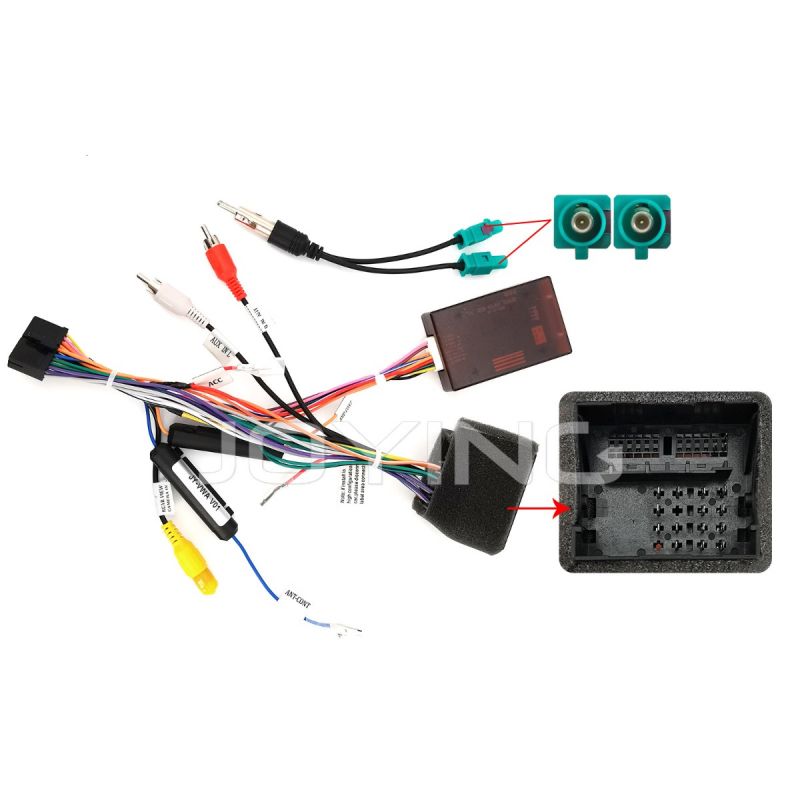 Joying Android Head Unit Canbus Harness Wiring Cable for VW Touareg