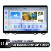 11.6 Inch 8GB Honda CRV 2017-2021 Head Unit Snapdragon Radio Android 13 Car Sound System 