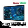 EU Shipping|15.1 Inch Big Screen 1Din Radio Android 12 Head Unit Replacement |With 4G LTE