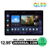 12.95" HD Radio with 1920*1200 Resolution Android 13 Double Din Head Unit
