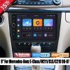 1999-2007 Mercedes-Benz E-Class W211 CLS C219 Head Unit Replacement Android 12 9 inch GPS Radio