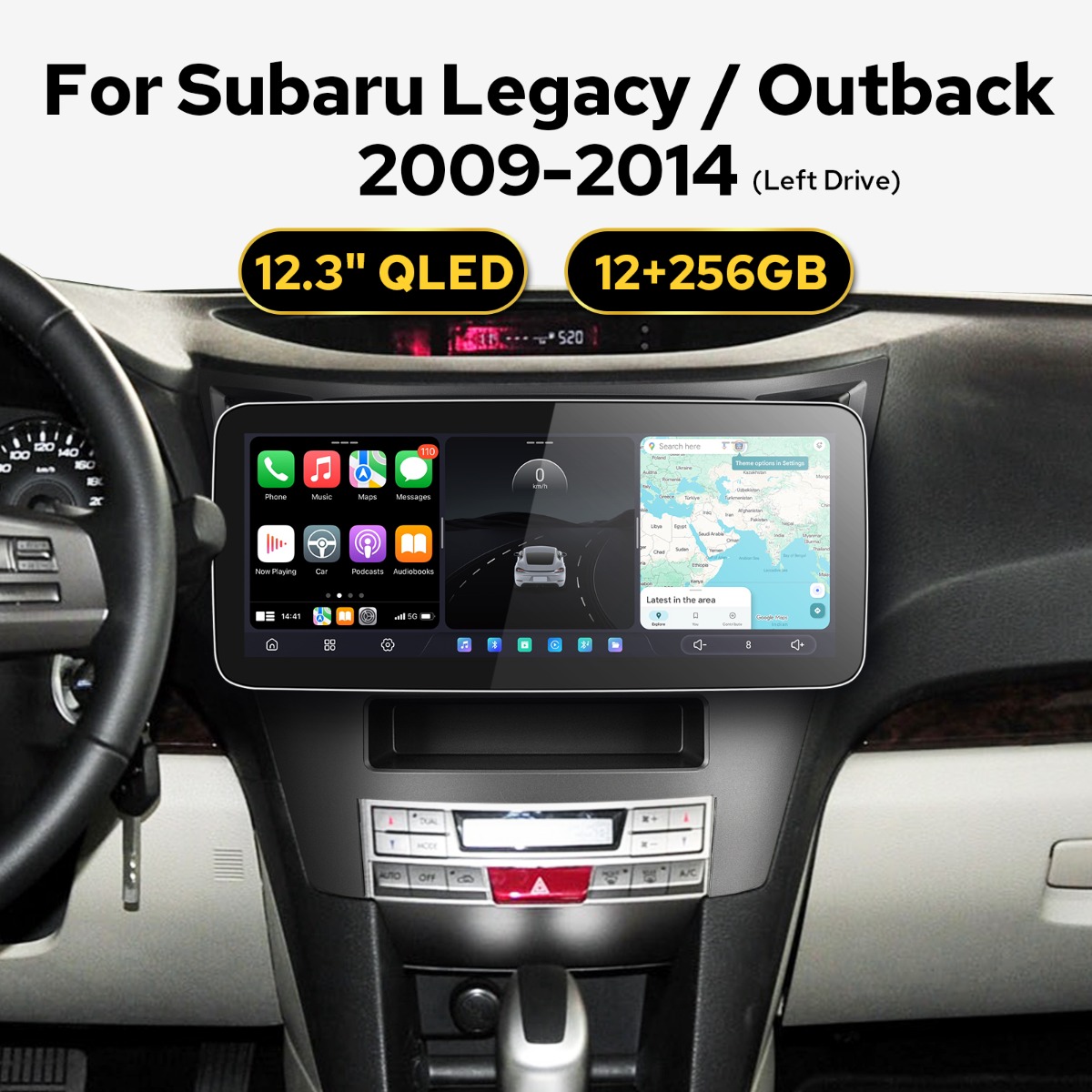 Plug and Play Subaru Legacy/Outback Android Autoradio - Joying