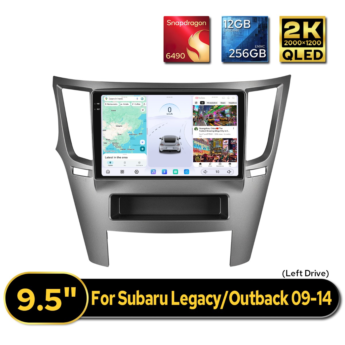 Plug and Play Subaru Legacy/Outback Android Autoradio - Joying
